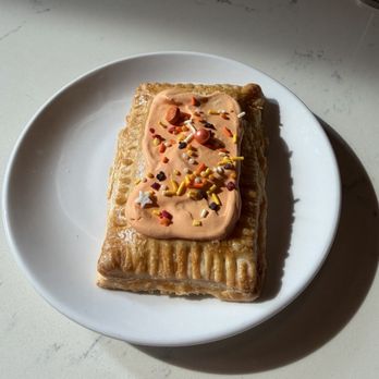 The Clover & the Bee - Fall pastry offering- Pumpkin Gooey Butter Pop Tart - Breakfast & Brunch Near Me - Webster Groves, Missouri The Clover & the Bee - Fall pastry offering- Pumpkin Gooey Butter Pop Tart - Breakfast & Brunch Near Me - Webster Groves, Missouri