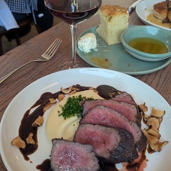 Lula - Elite Prime Grass-Fed Coulotte Steak | Pomme Puree, Crispy Sunchokes & Black Garlic Jus - New American Near Me - Ridgewood, New Jersey Lula - Elite Prime Grass-Fed Coulotte Steak | Pomme Puree, Crispy Sunchokes & Black Garlic Jus - New American Near Me - Ridgewood, New Jersey