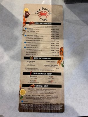 Menu photo 8 The Boiling Crab San Jose, CA