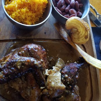 Rockwood - Jerk chicken with beans and rice - Sports Bars Near Me - Gainesville, Virginia Rockwood - Jerk chicken with beans and rice - Sports Bars Near Me - Gainesville, Virginia