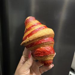 Issaquah Farmers Market - Raspberry Croissant from The French Guys