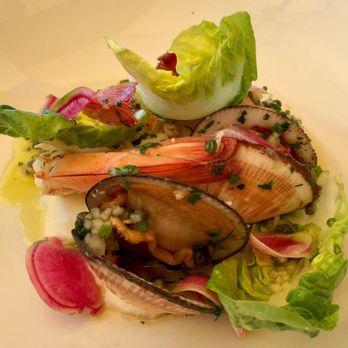 Cafe Sydney - Prawns & clams (main) - Cafes Near Me - Circular Quay, NSW