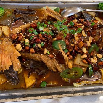 Earl Spicy - Spicy Grilled fish (tolerable spice level) - Szechuan Near Me - Millbrae, California Earl Spicy - Spicy Grilled fish (tolerable spice level) - Szechuan Near Me - Millbrae, California
