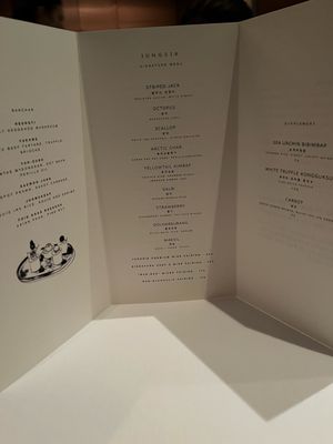 Menu photo 5 Jungsik New York, NY Menu photo 5 Jungsik New York, NY