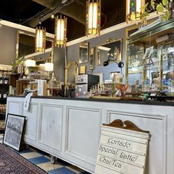 Lowcountry Living Room - Coffee bar serving hot and iced coffee!