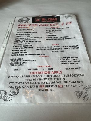 Menu photo 6 Mr Crab Seafood Boils Sparks, NV Menu photo 6 Mr Crab Seafood Boils Sparks, NV