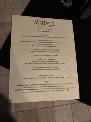 Vintage '61 Wine Bar & Kitchen by null