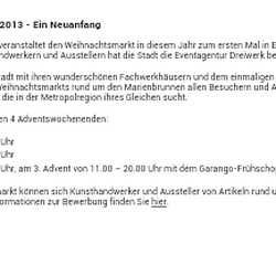 Weihnachtsmarkt