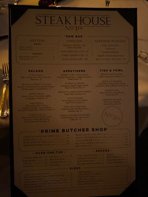 Menu photo 7 Steakhouse No. 316 Aspen, CO Menu photo 7 Steakhouse No. 316 Aspen, CO