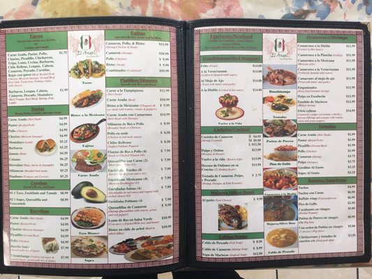 Menu photo 3 El Angel Palatine, IL Menu photo 3 El Angel Palatine, IL
