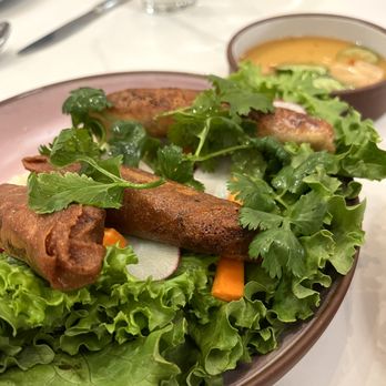 Populaire Modern Bistro - Duck Spring rolls, a great start to a great meal. - French Near Me - Costa Mesa, California Populaire Modern Bistro - Duck Spring rolls, a great start to a great meal. - French Near Me - Costa Mesa, California