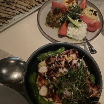 Elia Mediterranean Restaurant - Freak Greek Spreads & Pita and grilled octopus - Mediterranean Near Me - East Rutherford, New Jersey