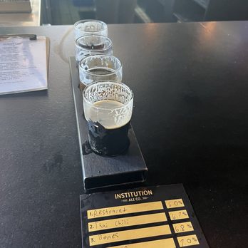 Institution Ale - Santa Barbara - Our custom flight. - Breweries Near Me - Santa Barbara, California Institution Ale - Santa Barbara - Our custom flight. - Breweries Near Me - Santa Barbara, California