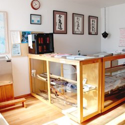 Our office when you enter building.