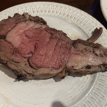 Henry's - The "after" perfectly cooked prime rib - New American Near Me - Wilmington, North Carolina