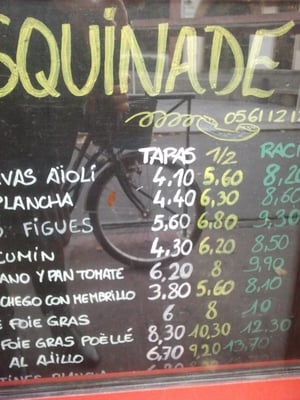 Menu photo 3 L'Esquinade Toulouse, 31 Menu photo 3 L'Esquinade Toulouse, 31