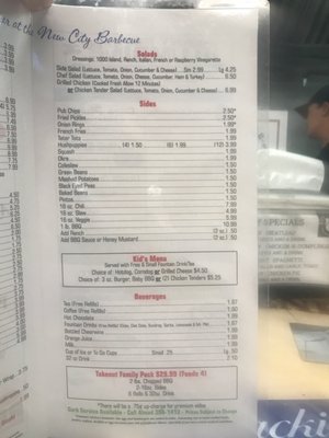 Menu photo 3 The New City BBQ Granite Falls, NC