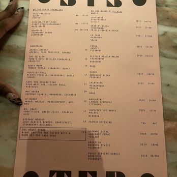 Sister Restaurant - drink menu 09/01/23 - Italian Near Me - Dallas, Texas Sister Restaurant - drink menu 09/01/23 - Italian Near Me - Dallas, Texas