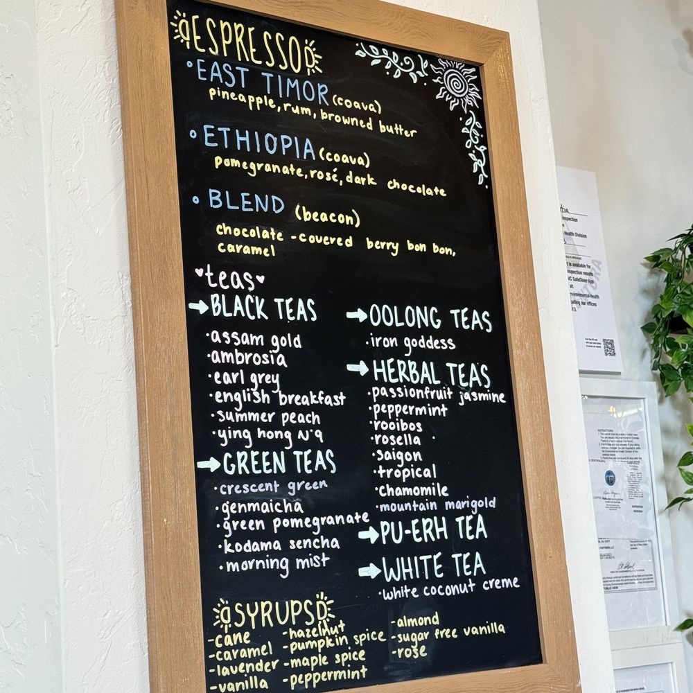 Cafe Sapientia - Menu - Coffee & Tea Near Me - Oak Park, California Cafe Sapientia - Menu - Coffee & Tea Near Me - Oak Park, California