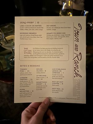 Menu photo 1 Town and Ranch Albuquerque, NM