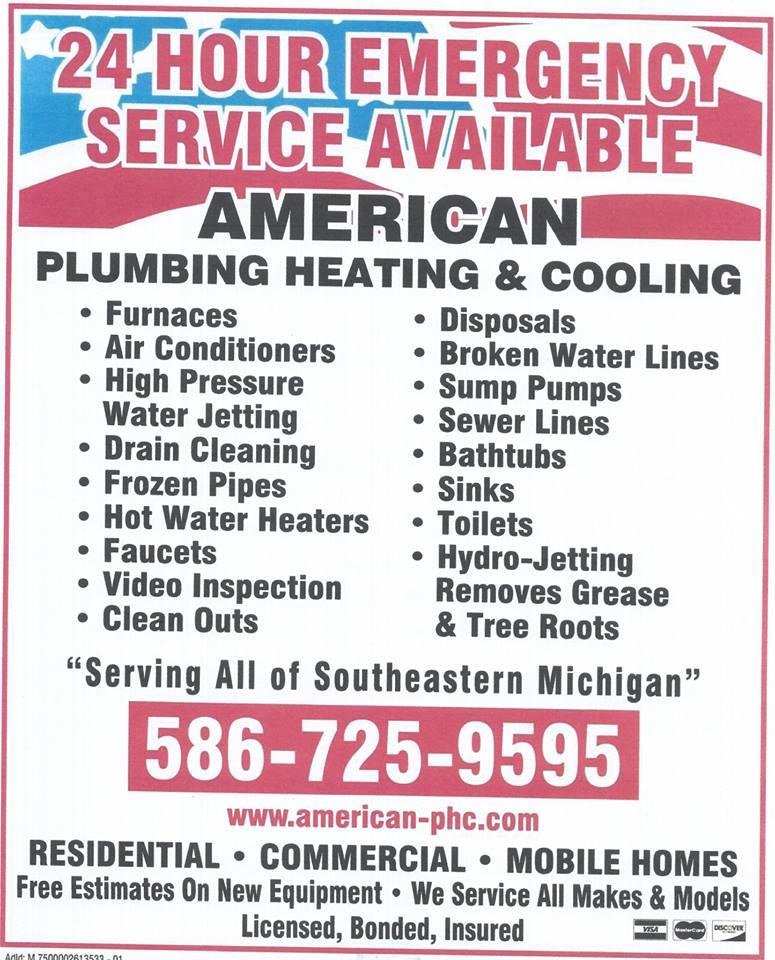 Slide of American Plumbing Heating & Cooling