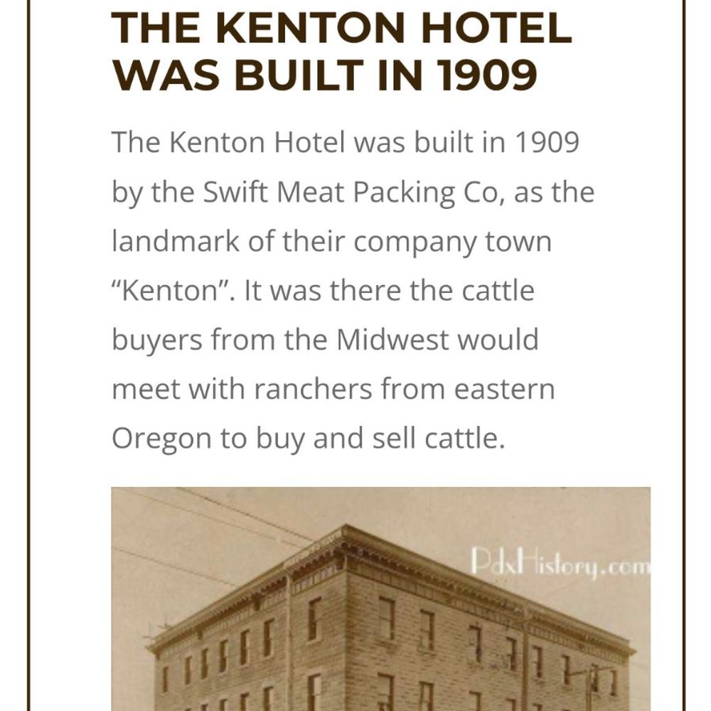 Kenton Station - History - American Near Me - Portland, Oregon Kenton Station - History - American Near Me - Portland, Oregon