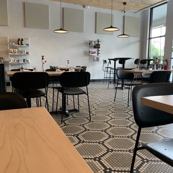 Roze Pony - tables and chairs in a restaurant - New American Near Me - Nashville, Tennessee Roze Pony - tables and chairs in a restaurant - New American Near Me - Nashville, Tennessee