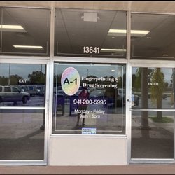 A1 Fingerprinting & Drug Screening