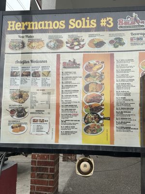 Menu photo 2 Hermanos Solis Mexican Restaurant Corpus Christi, TX