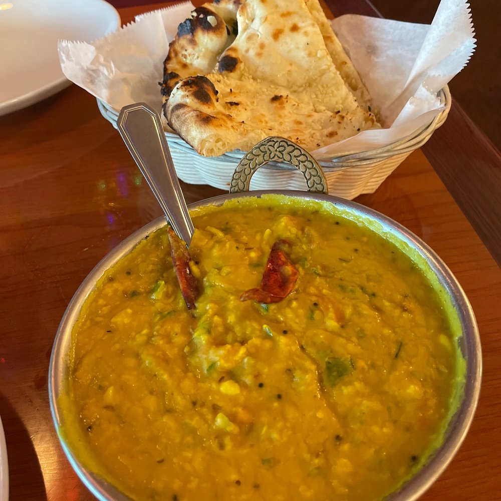 Bombay Grill - Indian Restaurant - 55. Dal Thadka with Garlic Naan - Indian Near Me - Louisville, Kentucky Bombay Grill - Indian Restaurant - 55. Dal Thadka with Garlic Naan - Indian Near Me - Louisville, Kentucky
