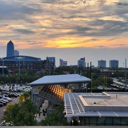 EverBank Stadium - Sunset at a good game
