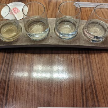 Morimoto - Sake flight - Japanese Near Me - Las Vegas, Nevada