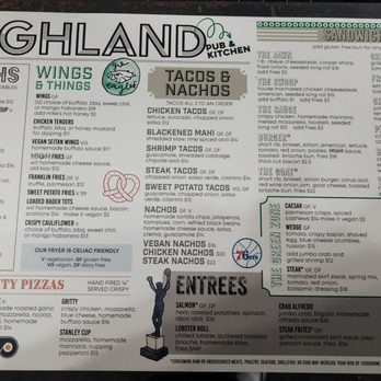 The Highland Restaurant & Bar - Breakfast & Brunch Near Me - Glenside, Pennsylvania
