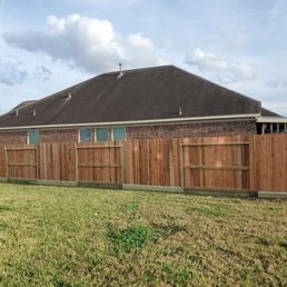 Exterior backyard fence Exterior backyard fence