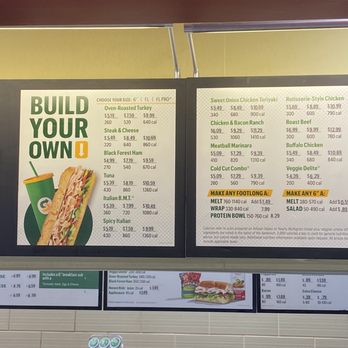 Subway - Menu - Fast Food Near Me - Wakefield, Rhode Island Subway - Menu - Fast Food Near Me - Wakefield, Rhode Island