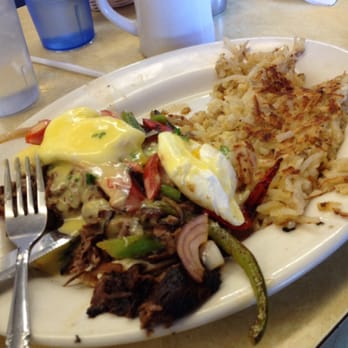 Nick's Cafe - The weekend special: Philly Benedict. Incredible. - Diners Near Me - Los Angeles, California Nick's Cafe - The weekend special: Philly Benedict. Incredible. - Diners Near Me - Los Angeles, California