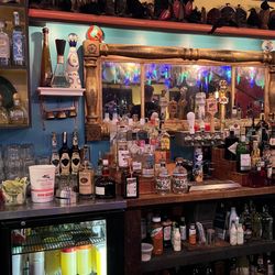 Pedro's - The bar at Pedro's with eclectic, fun decor.