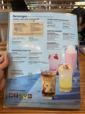 Menu photo 3 IHOP Las Vegas, NV