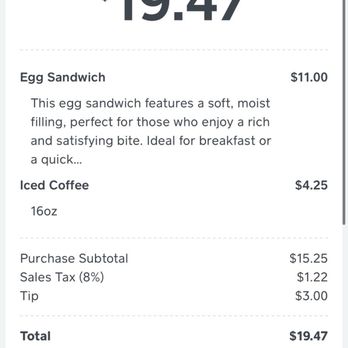 Musette - Receipt - Coffee & Tea Near Me - Philadelphia, Pennsylvania Musette - Receipt - Coffee & Tea Near Me - Philadelphia, Pennsylvania