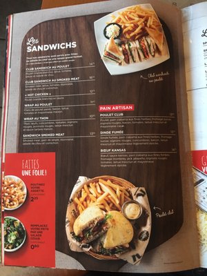 Menu photo 4 Normandin Quebec City, QC Menu photo 4 Normandin Quebec City, QC