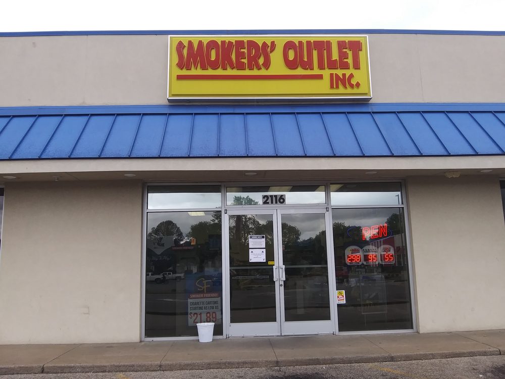SMOKERS’OUTLET Updated August 2024 2116 William St, Cape Girardeau
