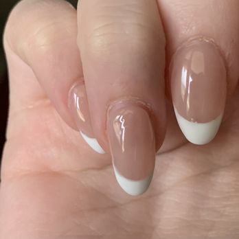 Luxe’s Nails and Spa - Incomplete nail! She didn't put the acrylic back far enough so it looks like two weeks of growth! - Nail Salons Near Me - Fort Wayne, Indiana Luxe’s Nails and Spa - Incomplete nail! She didn't put the acrylic back far enough so it looks like two weeks of growth! - Nail Salons Near Me - Fort Wayne, Indiana