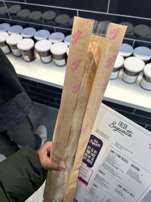 Fresh Baguette by null