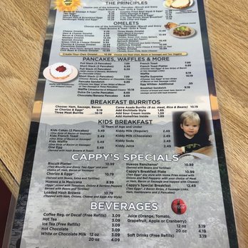 Cappy's Breakfast Cafe - Breakfast Menu - Breakfast & Brunch Near Me - Tucson, Arizona