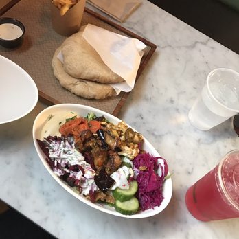 Brassica - The pita bread, fries, and drinks are not to be missed! All were delicious! - Mediterranean Near Me - Columbus, Ohio Brassica - The pita bread, fries, and drinks are not to be missed! All were delicious! - Mediterranean Near Me - Columbus, Ohio