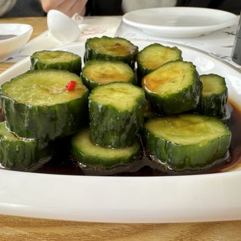 Dumpling Mix - Marinated Cucumber Salad - Shanghainese Near Me - Redondo Beach, California Dumpling Mix - Marinated Cucumber Salad - Shanghainese Near Me - Redondo Beach, California
