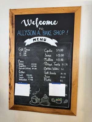 Menu photo 1 Allyson A Bake Shop Mount Dora, FL Menu photo 1 Allyson A Bake Shop Mount Dora, FL
