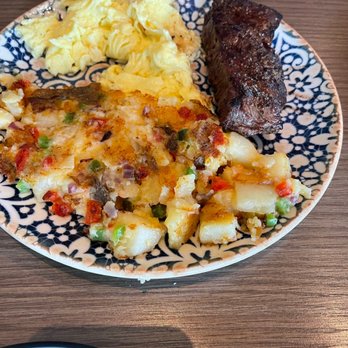 The Goldfinch - Steak and egg breakfast - New American Near Me - Irvine, California The Goldfinch - Steak and egg breakfast - New American Near Me - Irvine, California