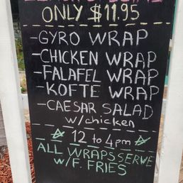 lunch specials