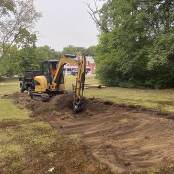 SW Gatchell - Excavation for Bocce Ball court - Landscaping Near Me